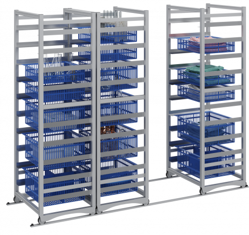 Модульные стеллажи LOAD.ME.COMPACT